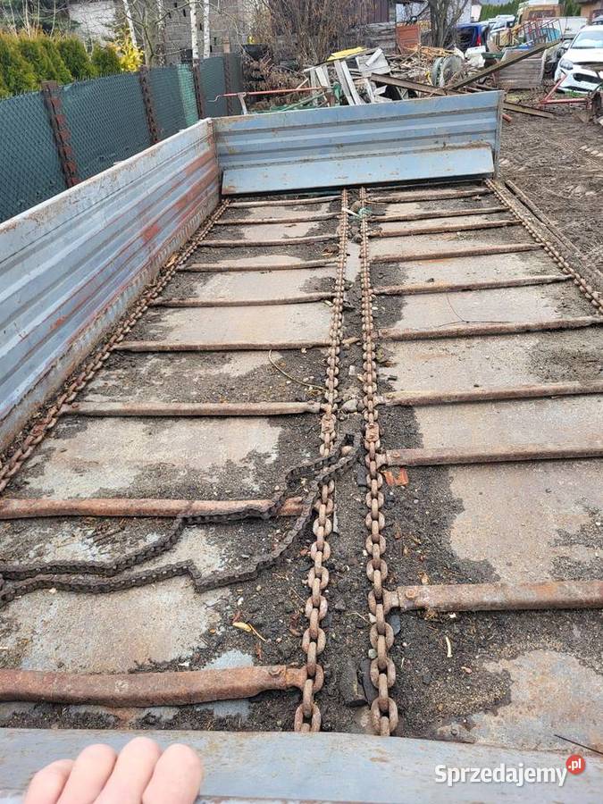 Rozrzutnik obornika dwuosiowy