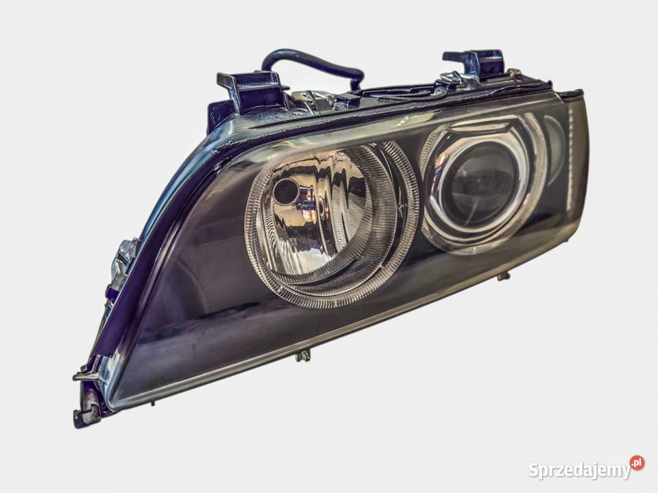 Oryginalna Kompletna Lewa Lampa Reflektor BMW Lampy przednie Rawa Mazowiecka