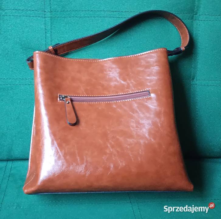 Ines Delaure torebka brązowa nowa Na ramię  Zbylitowska Góra sprzedam