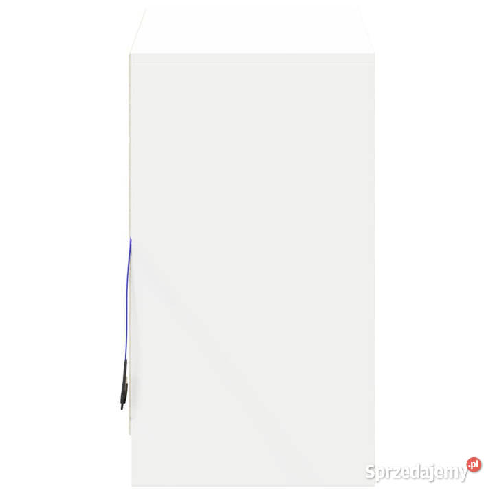 Szafka z LED biała 72x34x61 materiał Warszawa