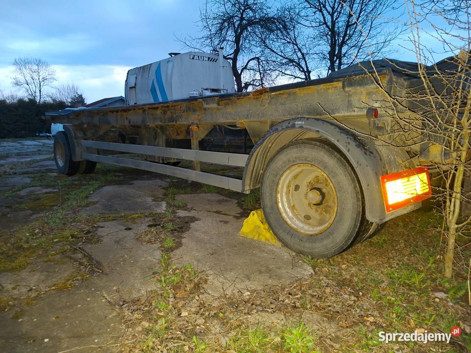 Przyczepa kontenerowa pod kontener sprzedam