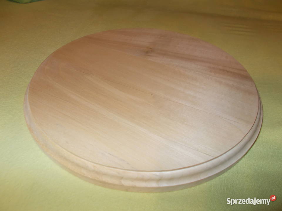 Podstawka drewniana okrągła lipowa pod modele Modelarstwo Ruda Śląska sprzedam