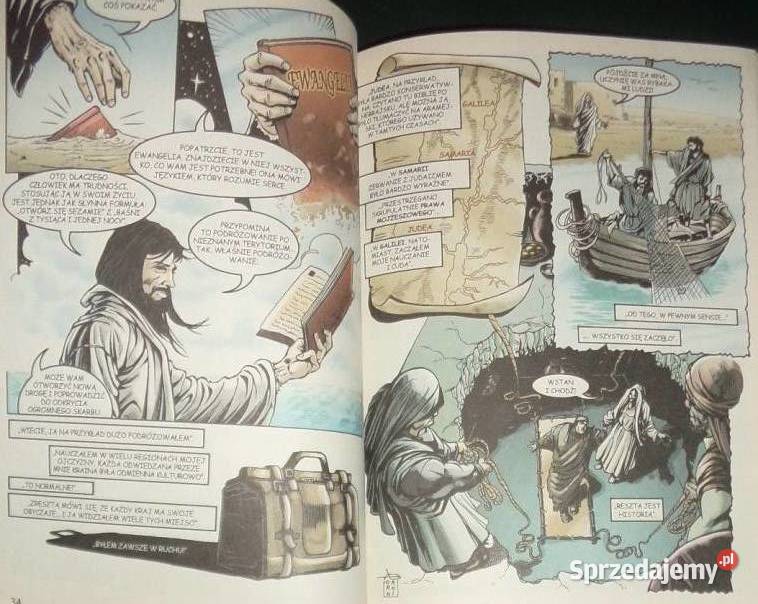 komiks Jezus z Nazaretu i inne religijne komiksy sprzedam
