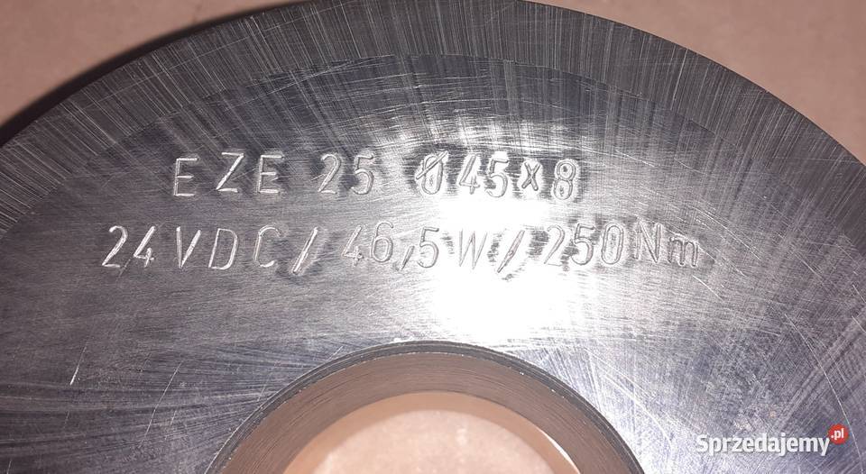 Sprzęgło EZE 25 fi45x8 24V Zabrze sprzedam