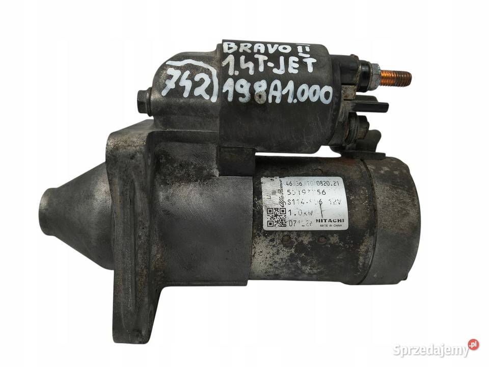 ROZRUSZNIK Fiat Punto Stilo Bravo Alfa Romeo 14 Układ elektryczny silnika