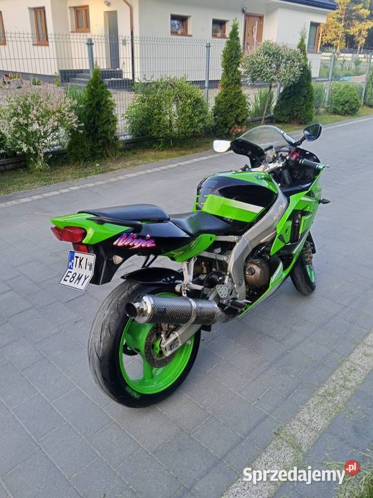 Kawasaki Ninja ZX6R sprowadzony Danków