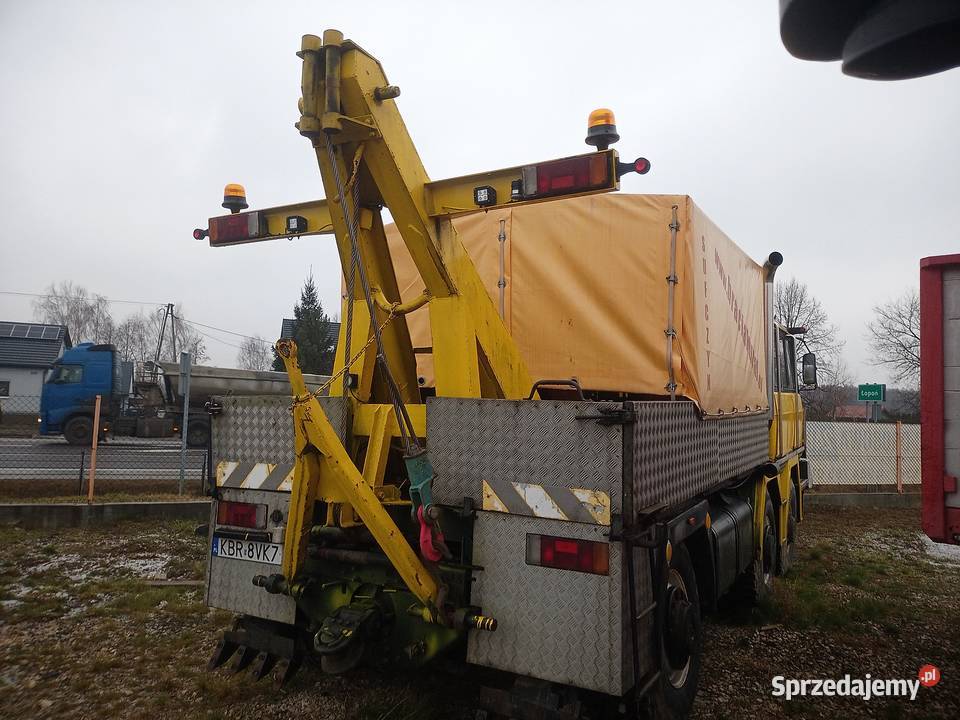 Holownik Tatra 6X6 wciągarka zapory 40kg