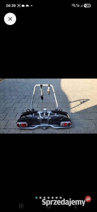 Bagażnik hak Thule 2 rowery EP915 60 13pinst sprzedam