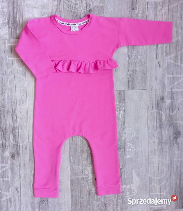 Rampers kombinezon z falbanką I love milk 98104 Katowice
