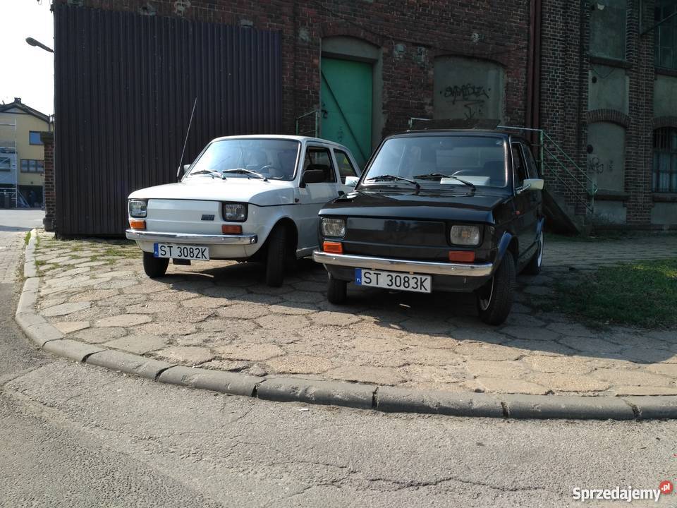 FIAT 126 P Czarny Rarytas Części Zarejestrowany w Polsce Tychy sprzedam