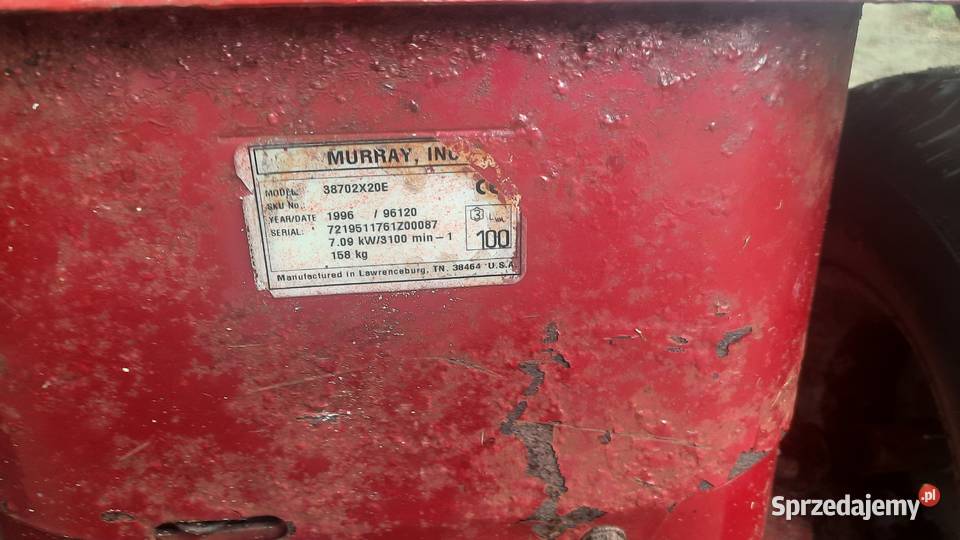 traktorek kosiarka murray Szczecinek sprzedam