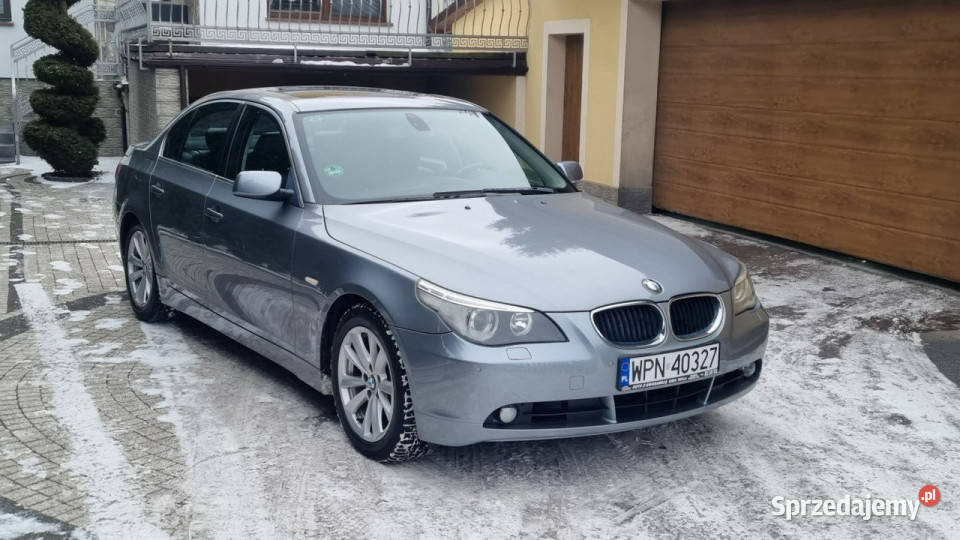 BMW 525 M54B25 Automat Szyberdach 192 GWARANCJA autoalarm Płońsk sprzedam