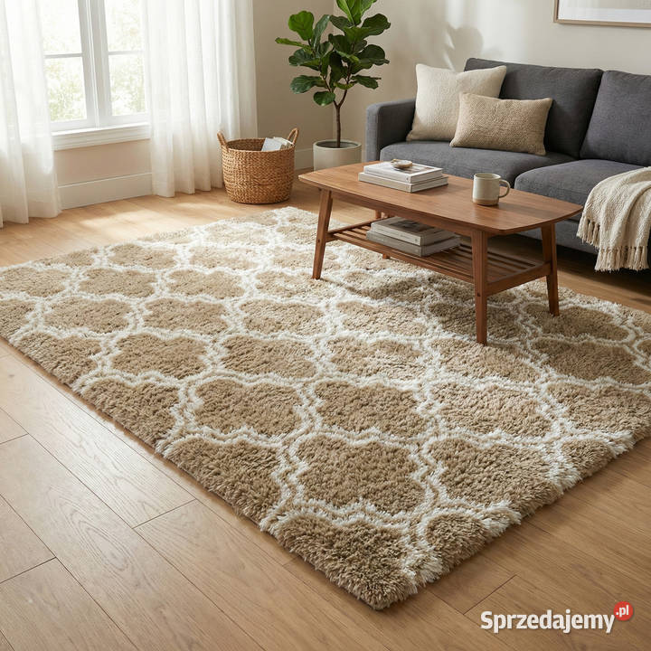 Dywan do salonu shaggy DECOR antypoślizgowy Opole