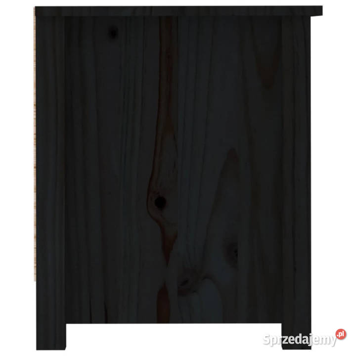 Szafka na buty czarna 110x38x455 lite drewno Warszawa