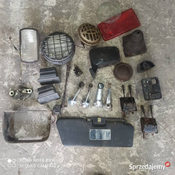Części Fiat maluch skoda żuk vw 126p 125p i inne łódzkie Błaszki sprzedam