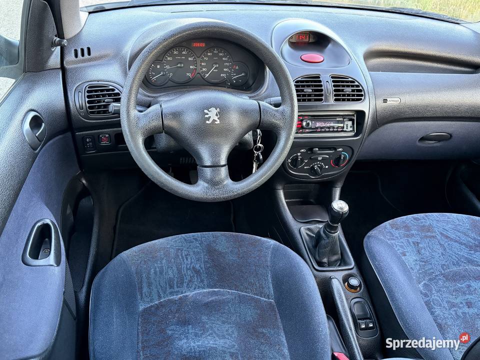 Peugeot 206 11 Benzyna OKAZJA Film prezentacja 238000km 206 Warszawa sprzedam