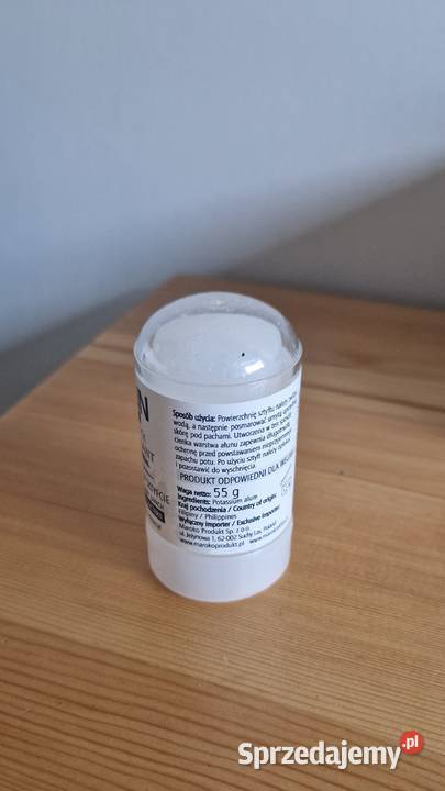 dezodorant naturalny vegan kryształ kamień ałun Kosmetyki