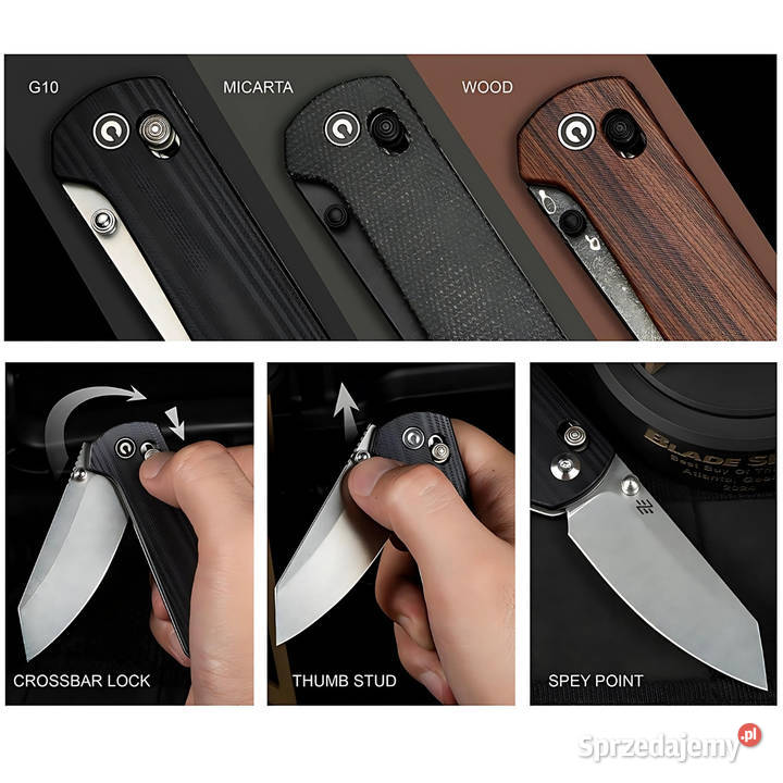 Nóż składany Civivi Yonder Black G10 Stonewashed Warszawa