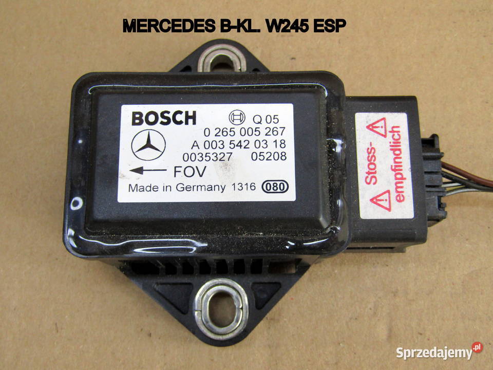 MODUŁ ESP MERCEDES BKLW245 A0035420318 łódzkie Mysłaków