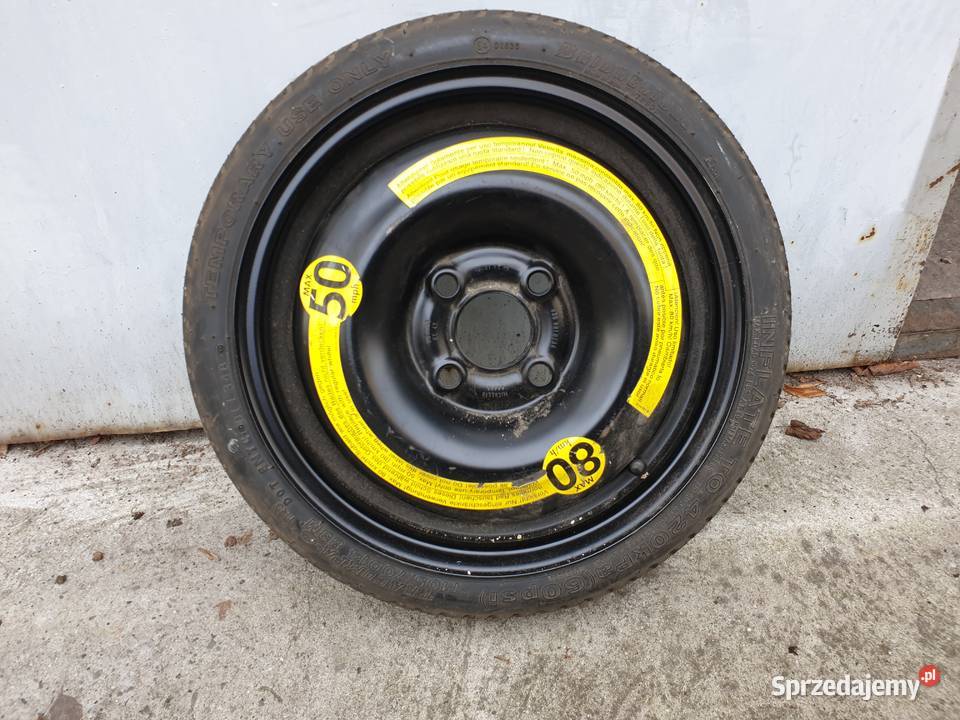 KOŁO DOJAZDOWE POLO IBIZA 1057014 6N0601025G stalowe małopolskie