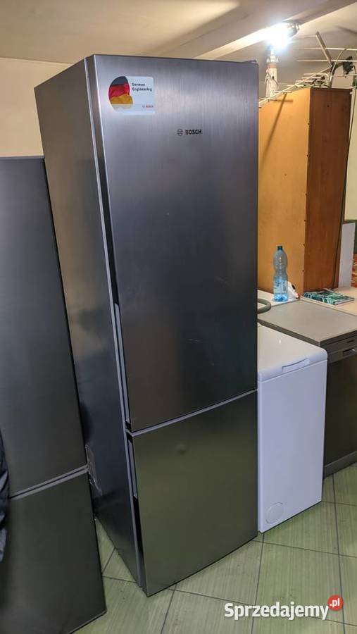 Lodówka Bosch Inox wysokość 201 pojemność 344 Lodówki i zamrażarki Tupadły
