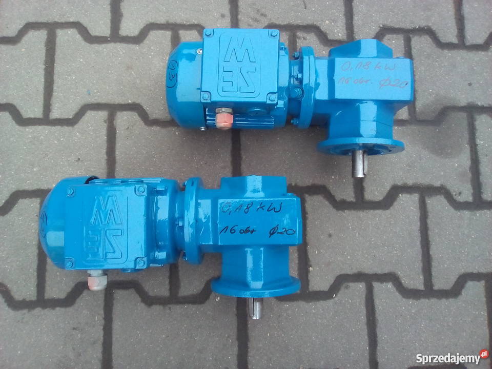 Motoreduktor 018 kW 13 obr 3faz Leszno
