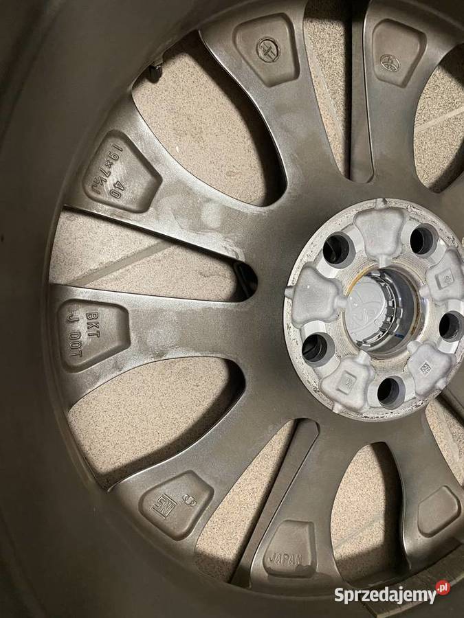 Alufelgi Toyota Rav4 Oryginalne 19 5x1143 Gniezno sprzedam