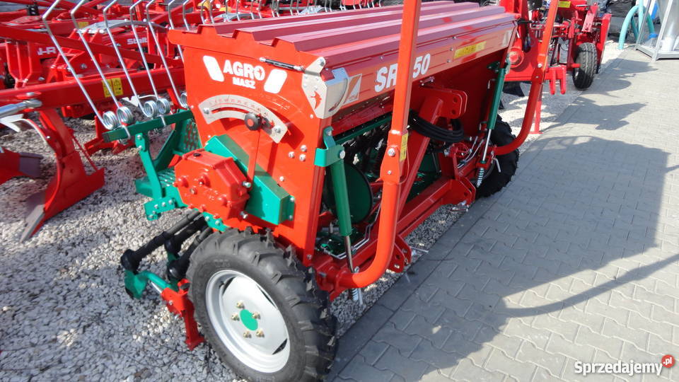 Agro Siewnik zbożowy SR300 3m talerze redlice Kozenin