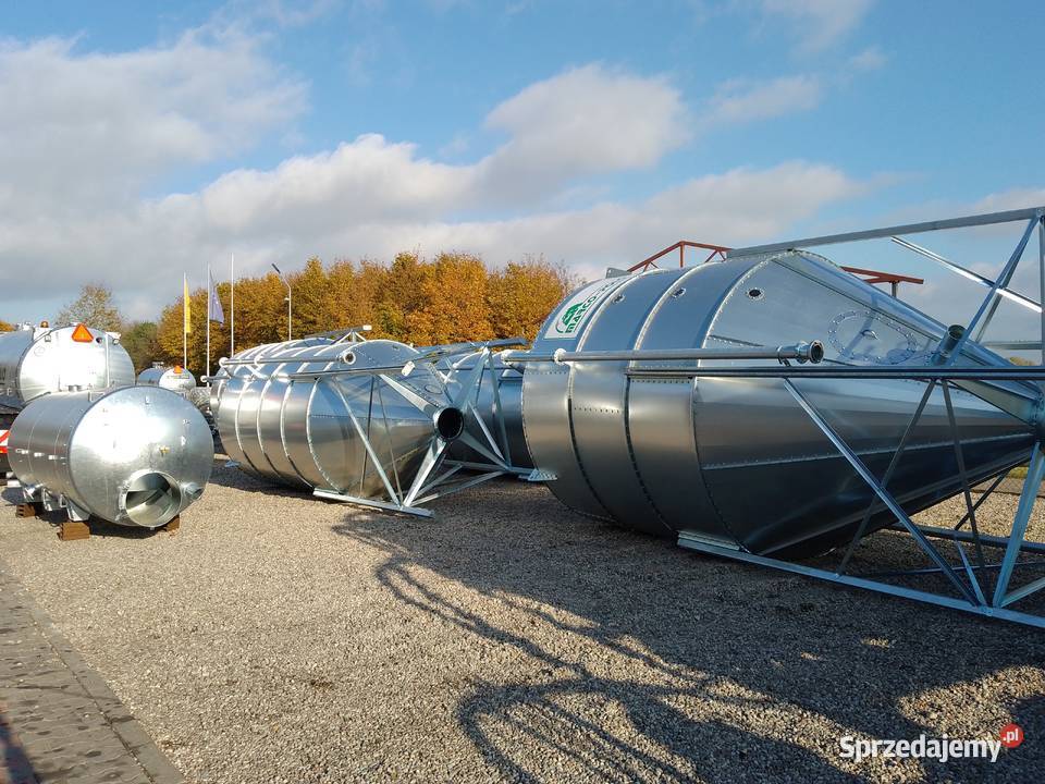 zbiornik paszowy lejowy silos 3 do 200ton podlaskie