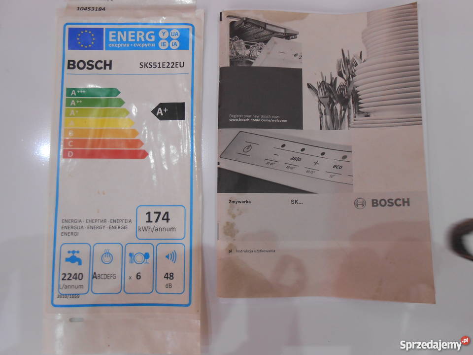 Zmywarka BOSCH mini wolnostojące Zmywarki
