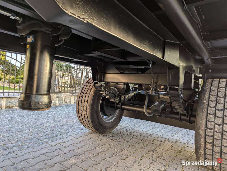 Przyczepa 9t 12t DMC Wywrotka na 1 siłownik BSS nieuszkodzony Rolnictwo Kalinowice