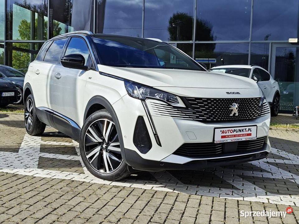 Peugeot 5008 2022r FV23 SalonPL 7 MIEJSC ASO LED 1598cm3 małopolskie Kraków sprzedam