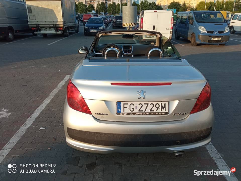 Peugeot 207 cc 16 hdi Gorzów Wielkopolski