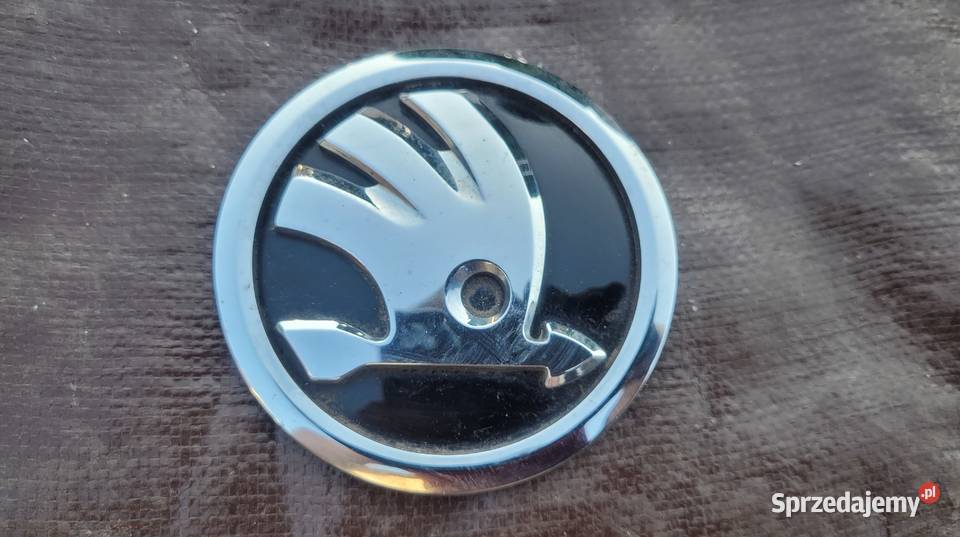 SKODA FABIA III OCTAVIA III EMBLEMAT NAPISY śląskie Ruda Śląska