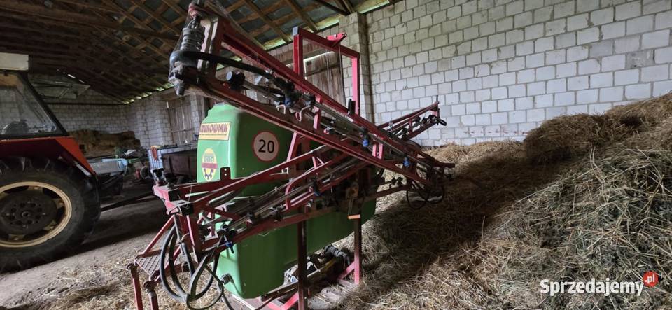 Opryskiwacz Krukowiak 600L Uchanie