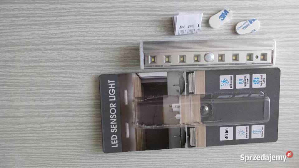 Lampa LED z sensorami ruchu i zmierzchu na Szczecin sprzedam