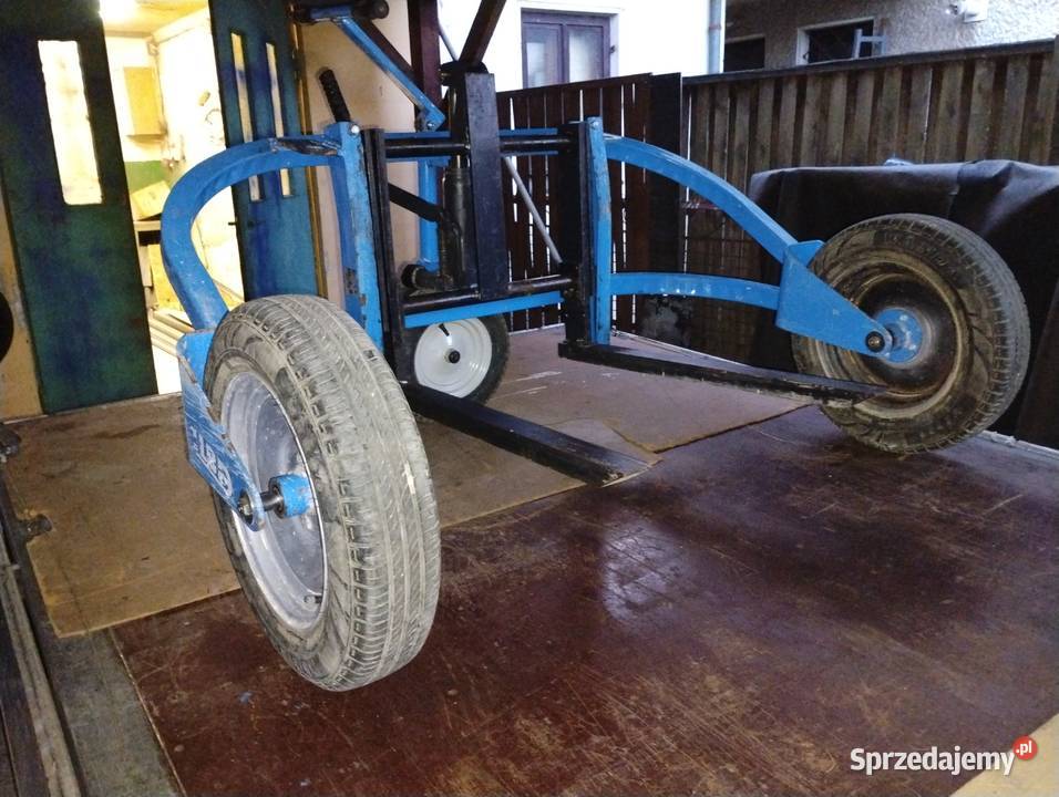 Wózek terenowy paleciak brukarski oryginalny podkarpackie Mielec