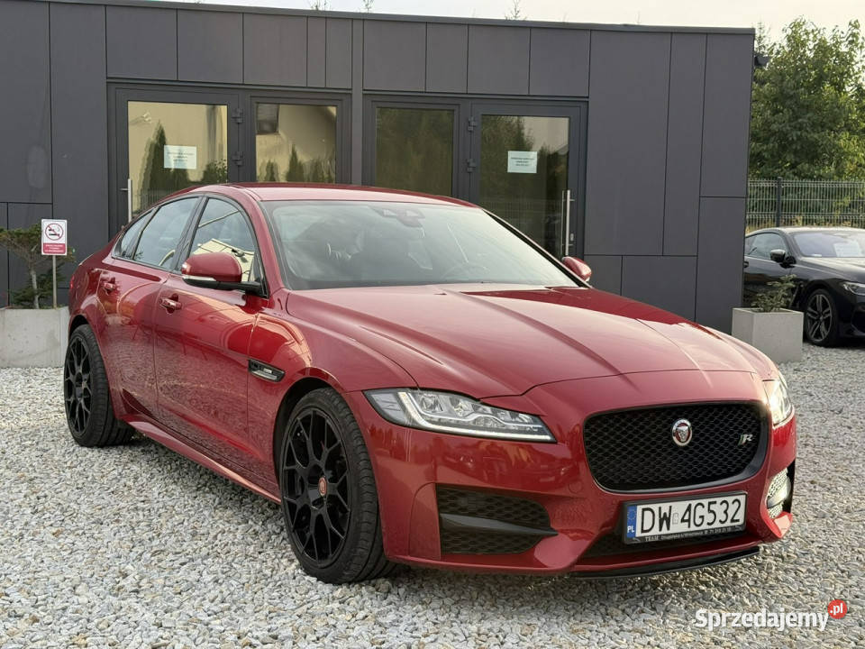 Jaguar XF RSport 20 16V Turbo 241 2016r Salon Wrocław sprzedam
