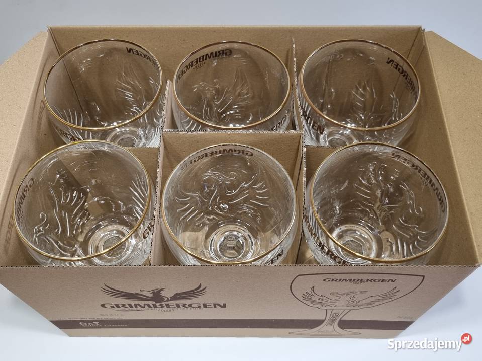 ORYGINALNY Kielich Pokal Puchar Kufel Grimbergen Rybnik