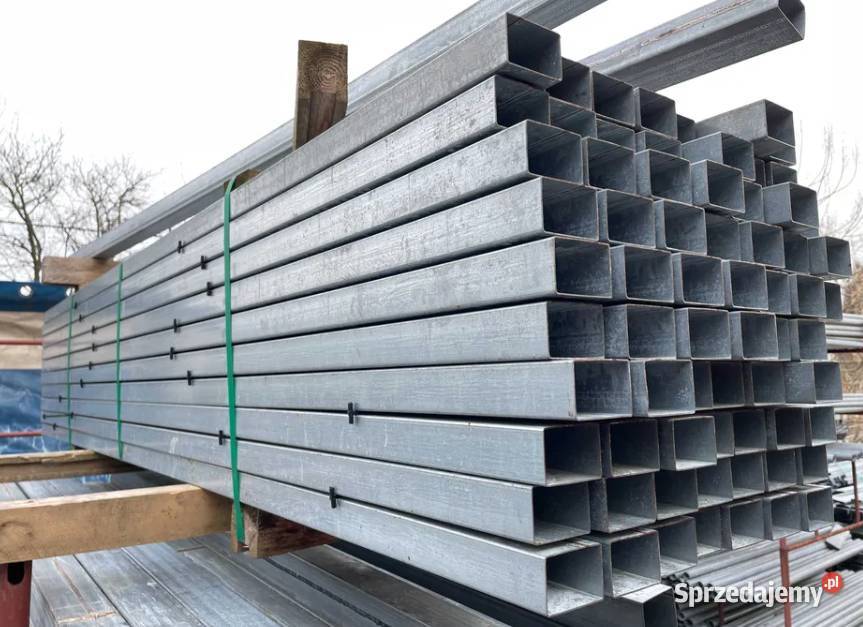 Słupki ogrodzeniowe fi 48x12 stalowe OCYNK pod podkarpackie Padew Narodowa