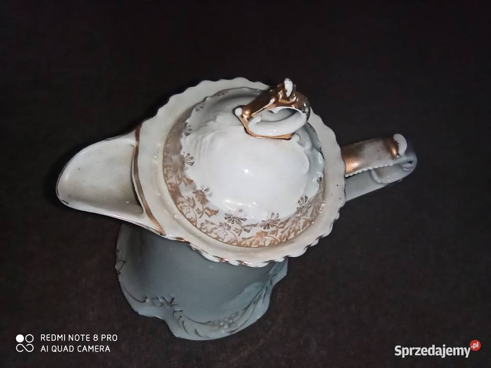 Dzbanek C T Reliefy Do czekolady Syg z lat 1909 Gdańsk