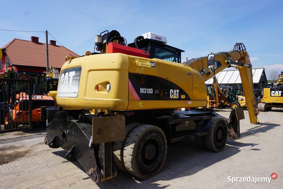 Koparka kołowa CAT M 318D MH 2011 przeładunkowa