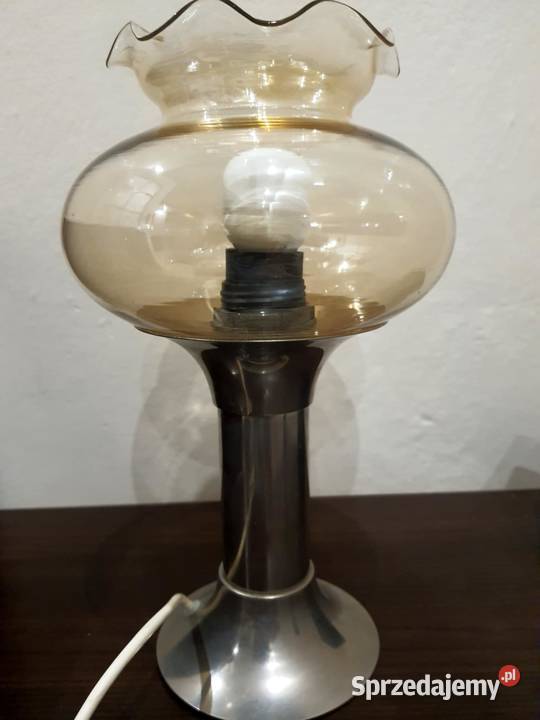 Lampa stołowa VEB NARVA Leuchtenbau Lengefeld łódzkie Łódź