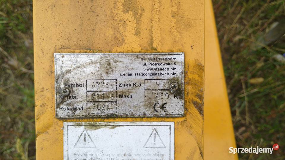 Agregat uprawowy bezorkowy Staltech AP25 nieuszkodzony Kozłowo