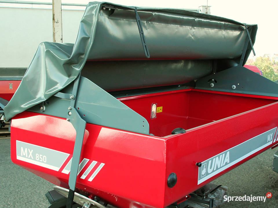 Dwutarczowy Rozsiewacz Nawozów UNIA MX 1000L