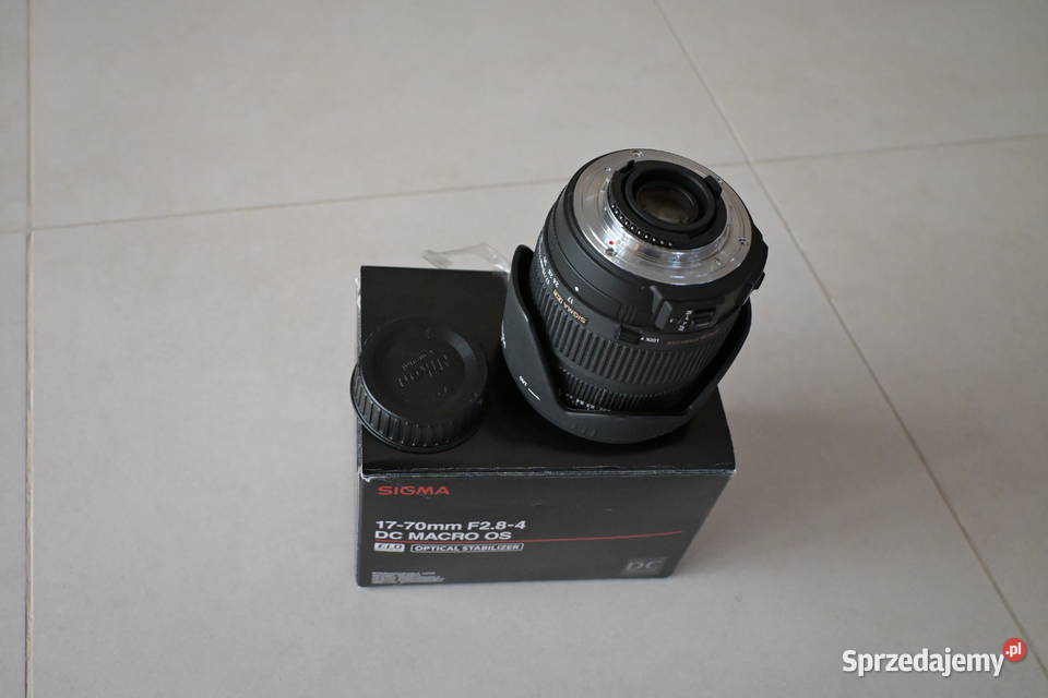 Sigma 1770mm F284 DC MACRO OS Nikon Luboń