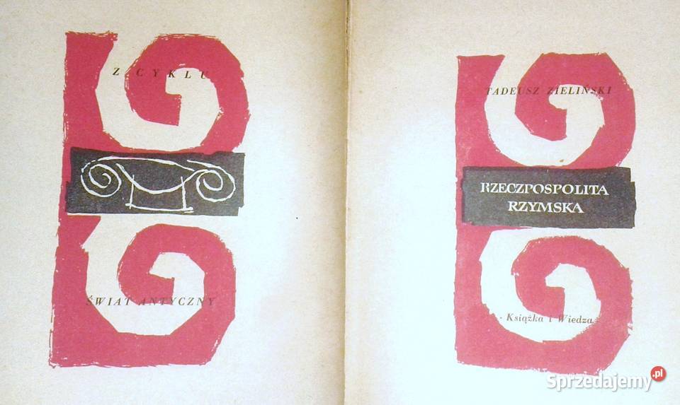 Rzeczpospolita Rzymska Tadeusz Zieliński twarda Chełm