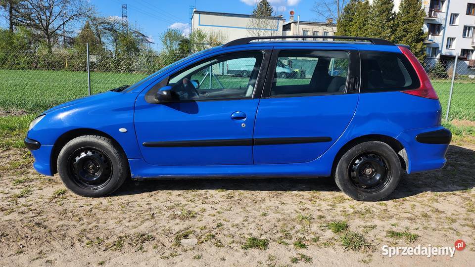 Peugeot 206 11 benzyna LPG GAZ 2003r SALON łódzkie Pabianice