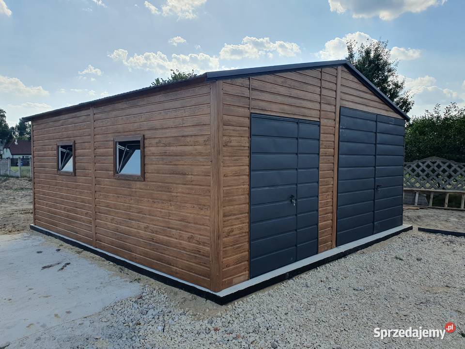 Garaż blaszany garaż drewnopodobny garaż na Bielsko-Biała sprzedam