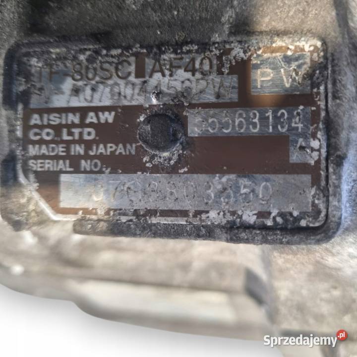 SKRZYNIA BIEGÓW 55563134A Saab 93 93 II 19 TID sprzedam
